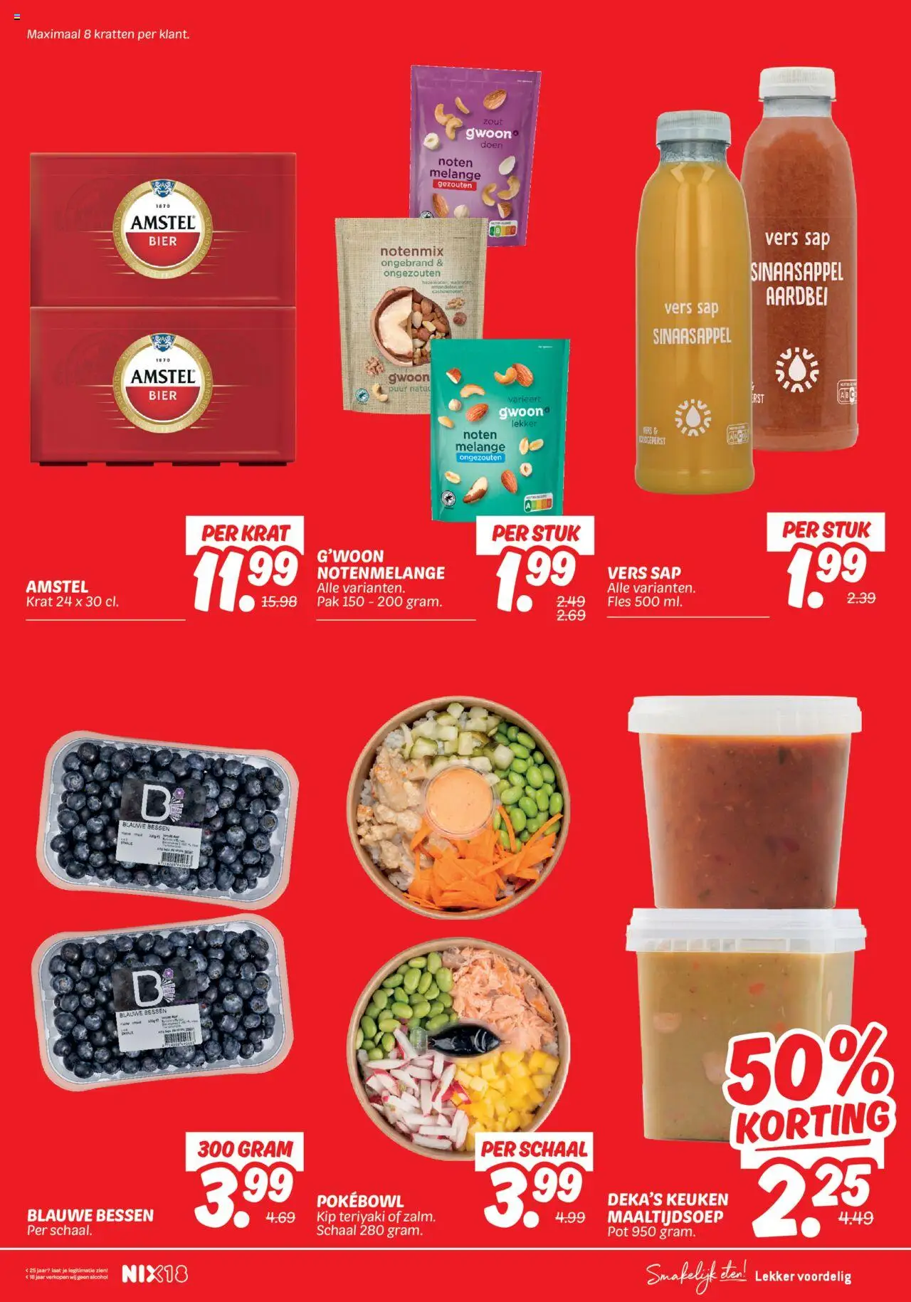 {H1} | Pagina: 27 | Producten: Bier, Noten, Cashewnoten, Aardbei