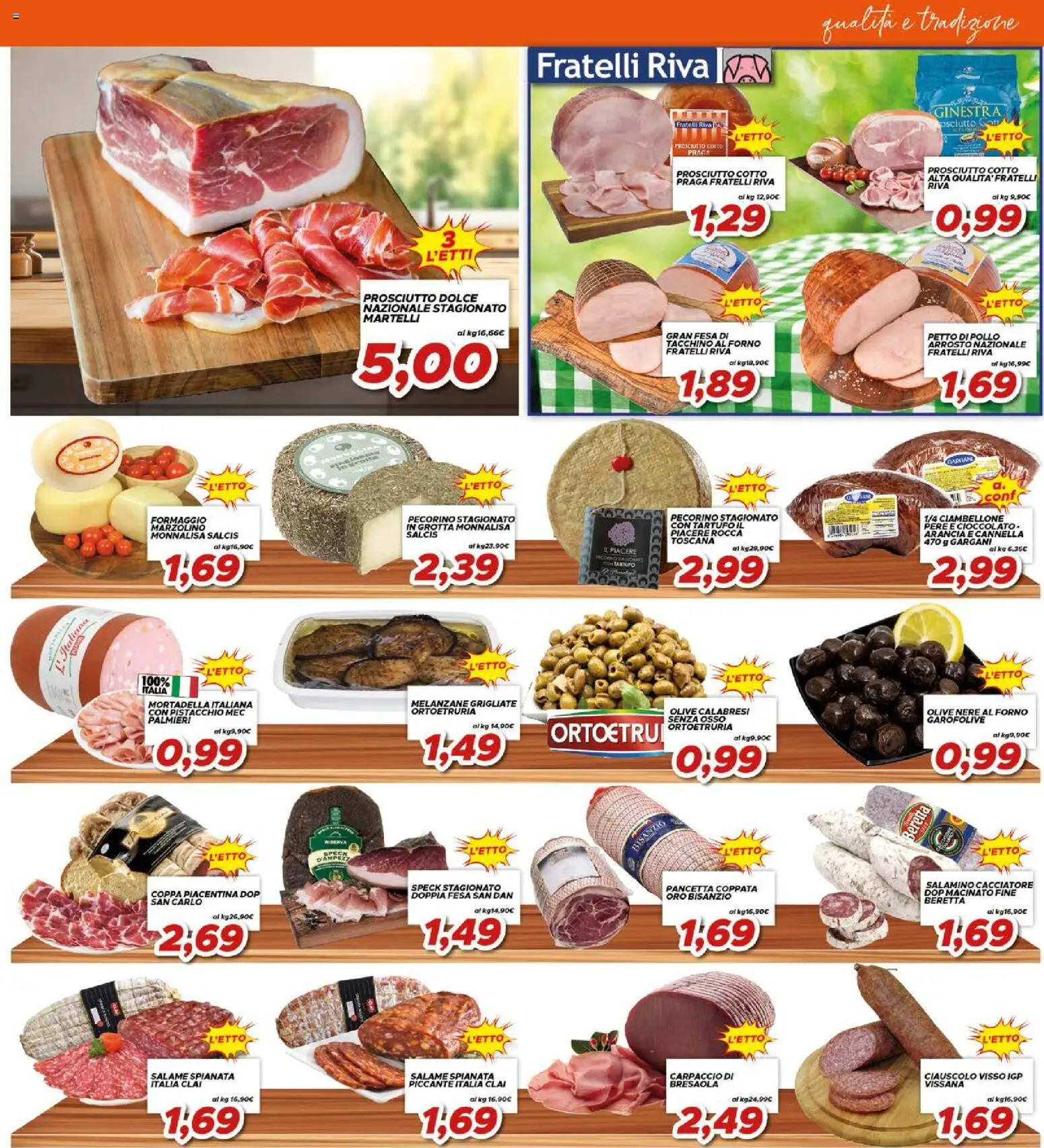 Volantino Ma Supermercati del 17.04.2026 | Pagina: 3 | Prodotti: Speck, Tartufo, Salame, Pancetta