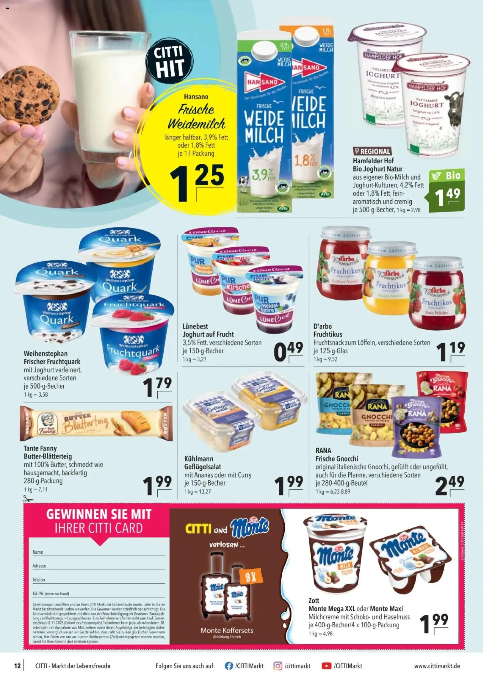 CITTI tilbudsavis – gyldig fra 29.10.2025 | Side: 12 | Produkter: Ananas, Telefon