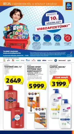 Aldi akciós ujság - amely érvényes a következő dátumtól: 31.07.2025 | Oldal: 25