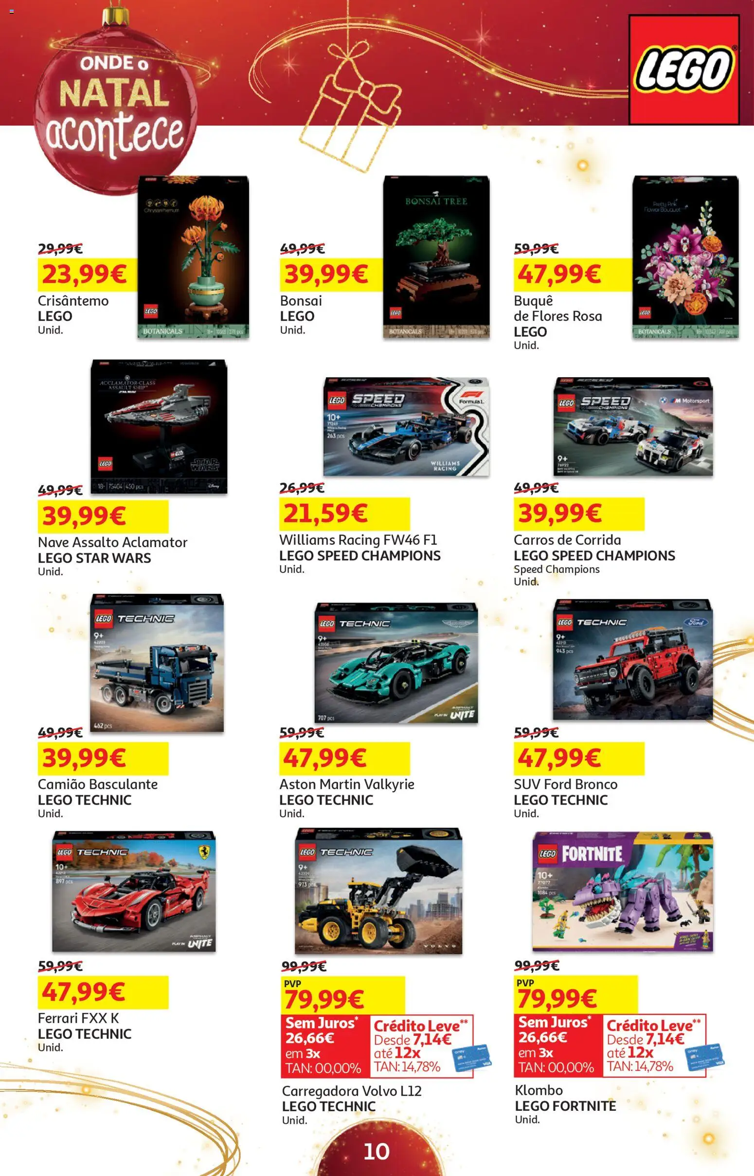 Auchan - Presentes │ válido de 18.11.2025 | Página: 10 | Produtos: PC, Flores