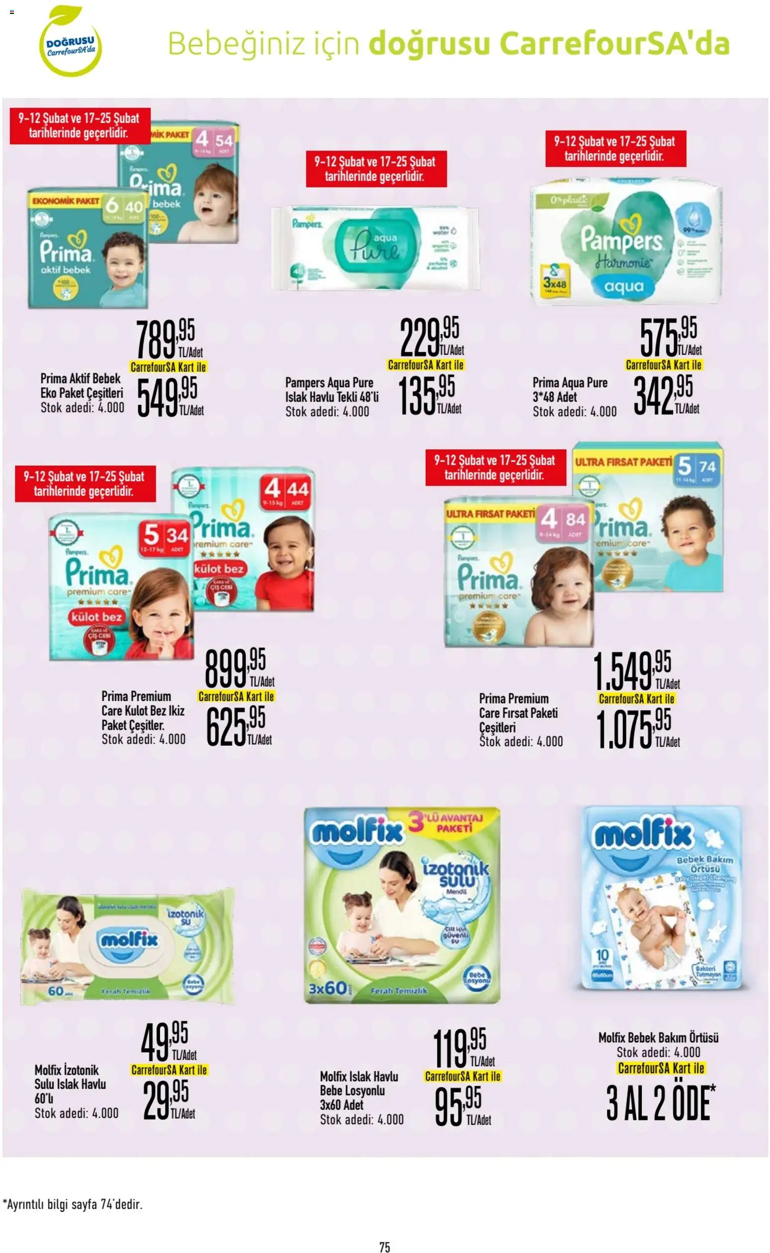 CarrefourSA Katalog - 09.02.2026 tarihinden itibaren geçerlidir | Sayfa: 74