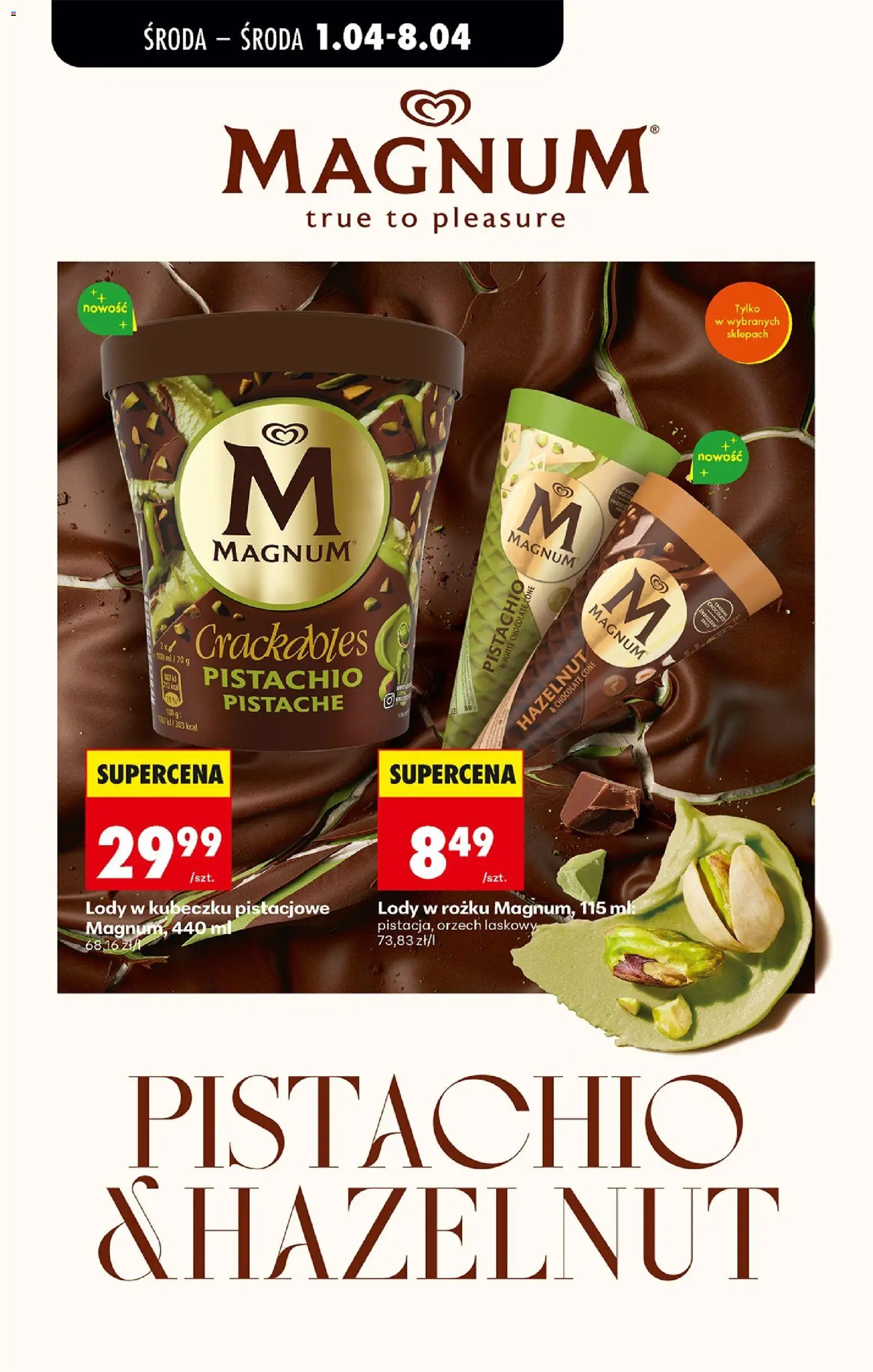 Biedronka gazetka od środy od 01.04.2026 | Strona: 57 | Produkty: Lody