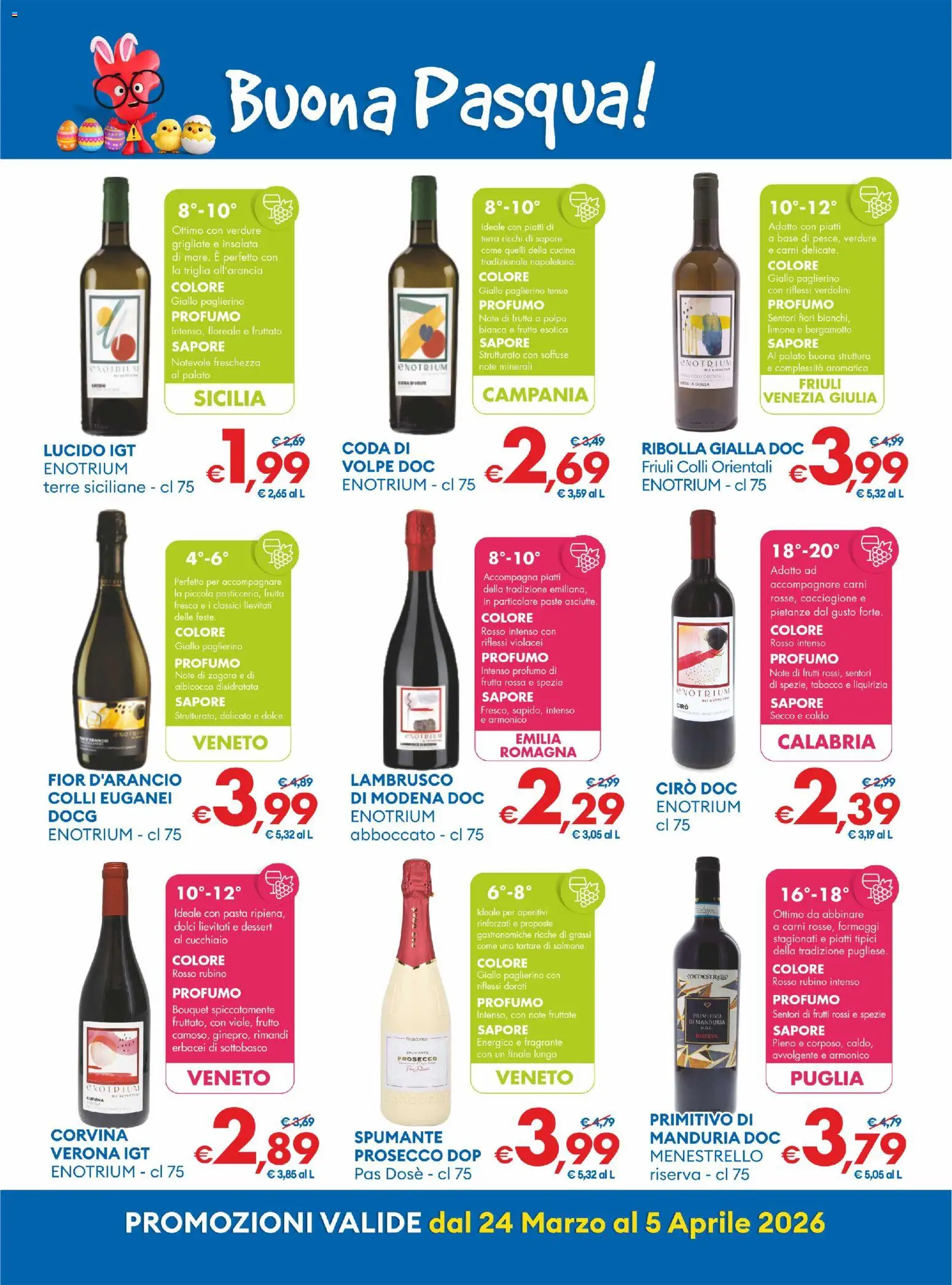 Volantino MD Discount del 24.03.2026 | Pagina: 11 | Prodotti: Verdure, Limone, Spumante, Terra