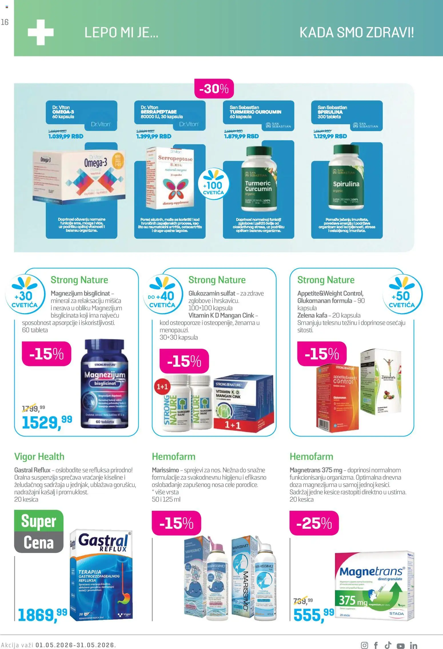 Lilly drogerie katalog - važi od 01.05.2026 | Strana: 16 | Proizvode: Kafa