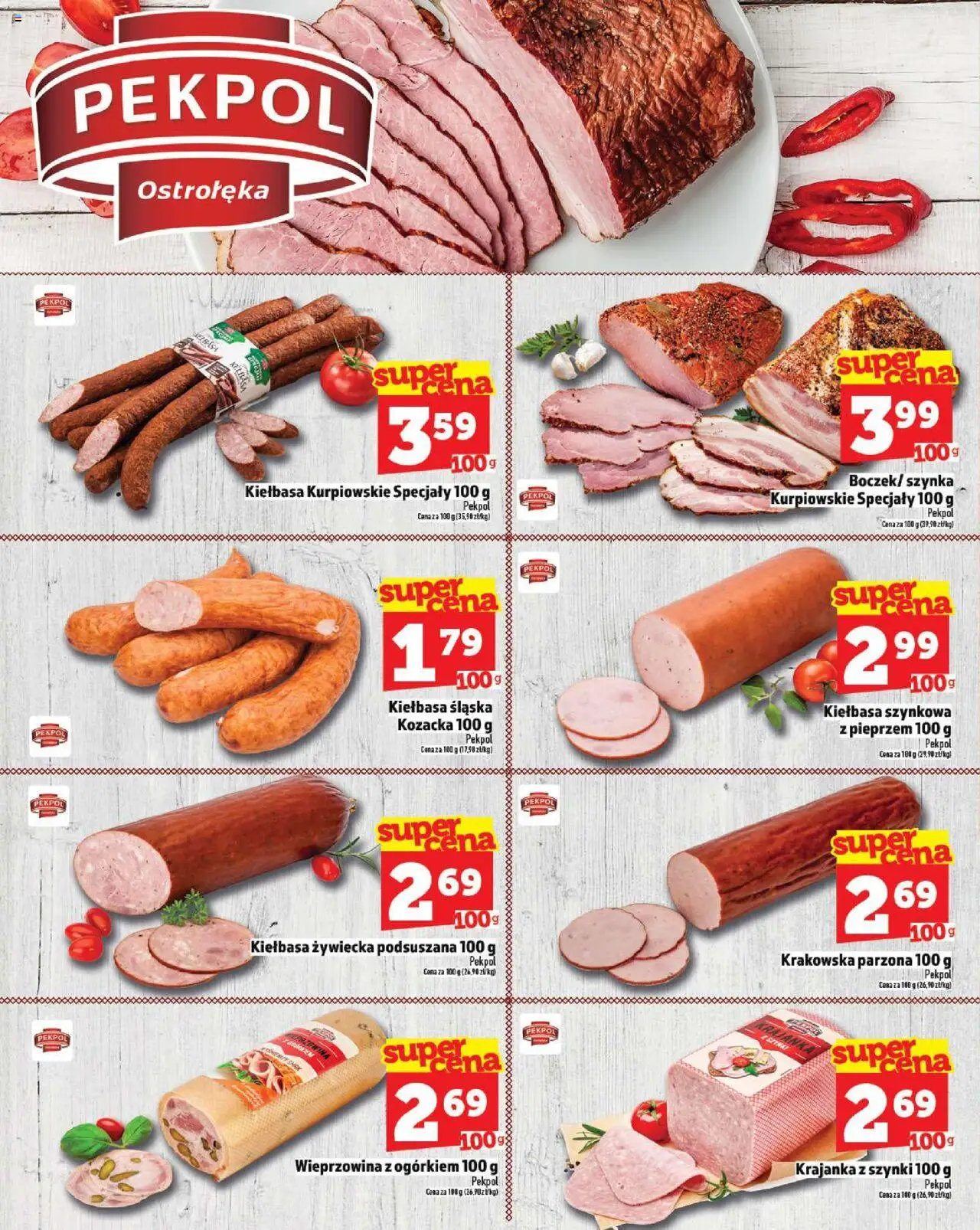 Topaz Gazetka - Ceny małe na stałe od 11.09.2025 | Strona: 12 | Produkty: Kiełbasa, Szynka, Kiełbasa śląska, Wieprzowina