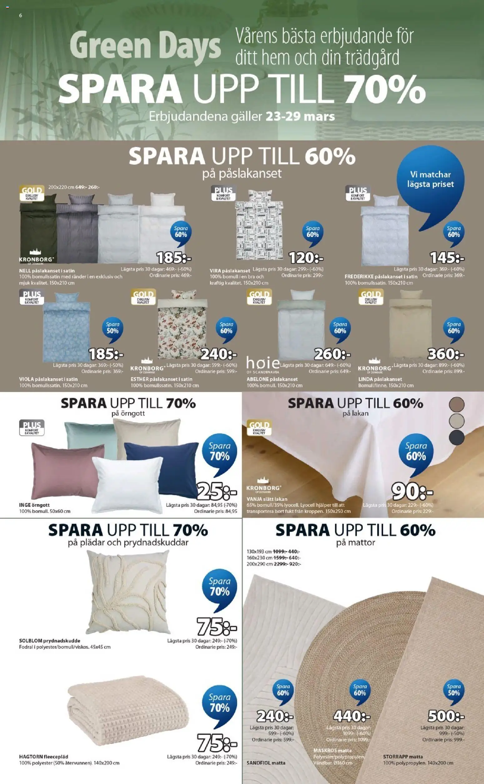 JYSK reklamblad aktuell från 23.03.2026 | Sida: 6