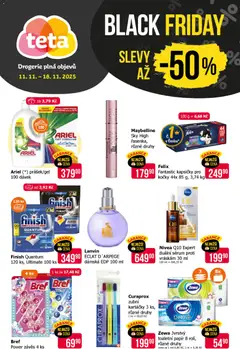 Náhled letáku TETA Drogerie Black Friday od 11.11.2025