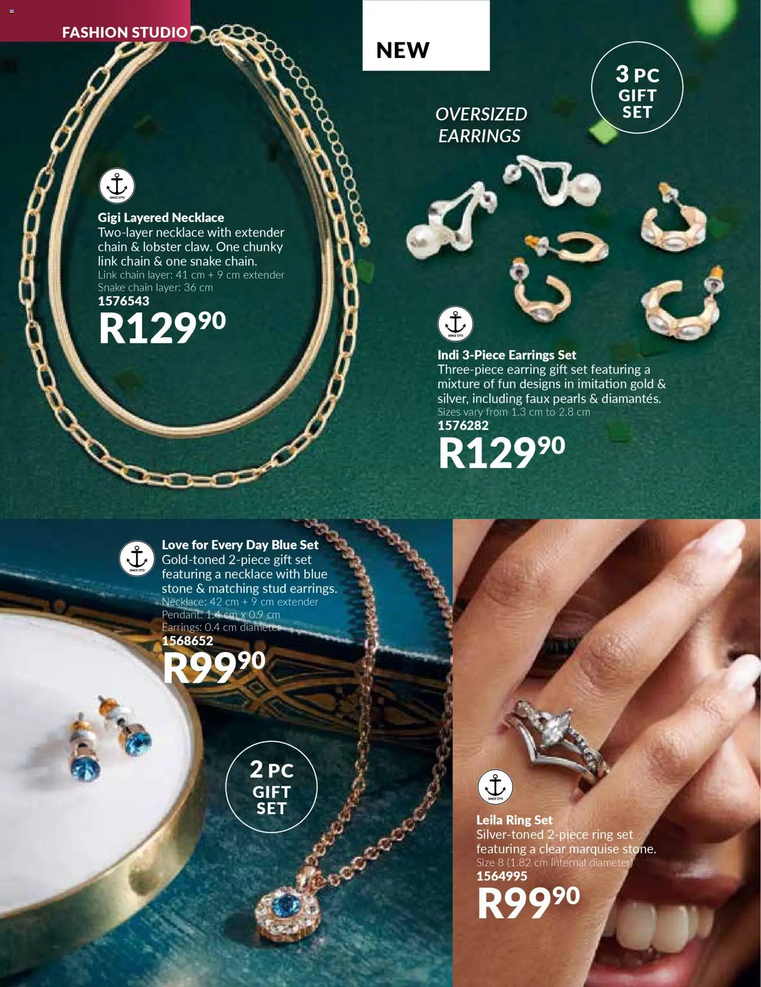 New Avon catalogue – valid from 01.12.2025 | Page: 158 | Products: PC, Earrings