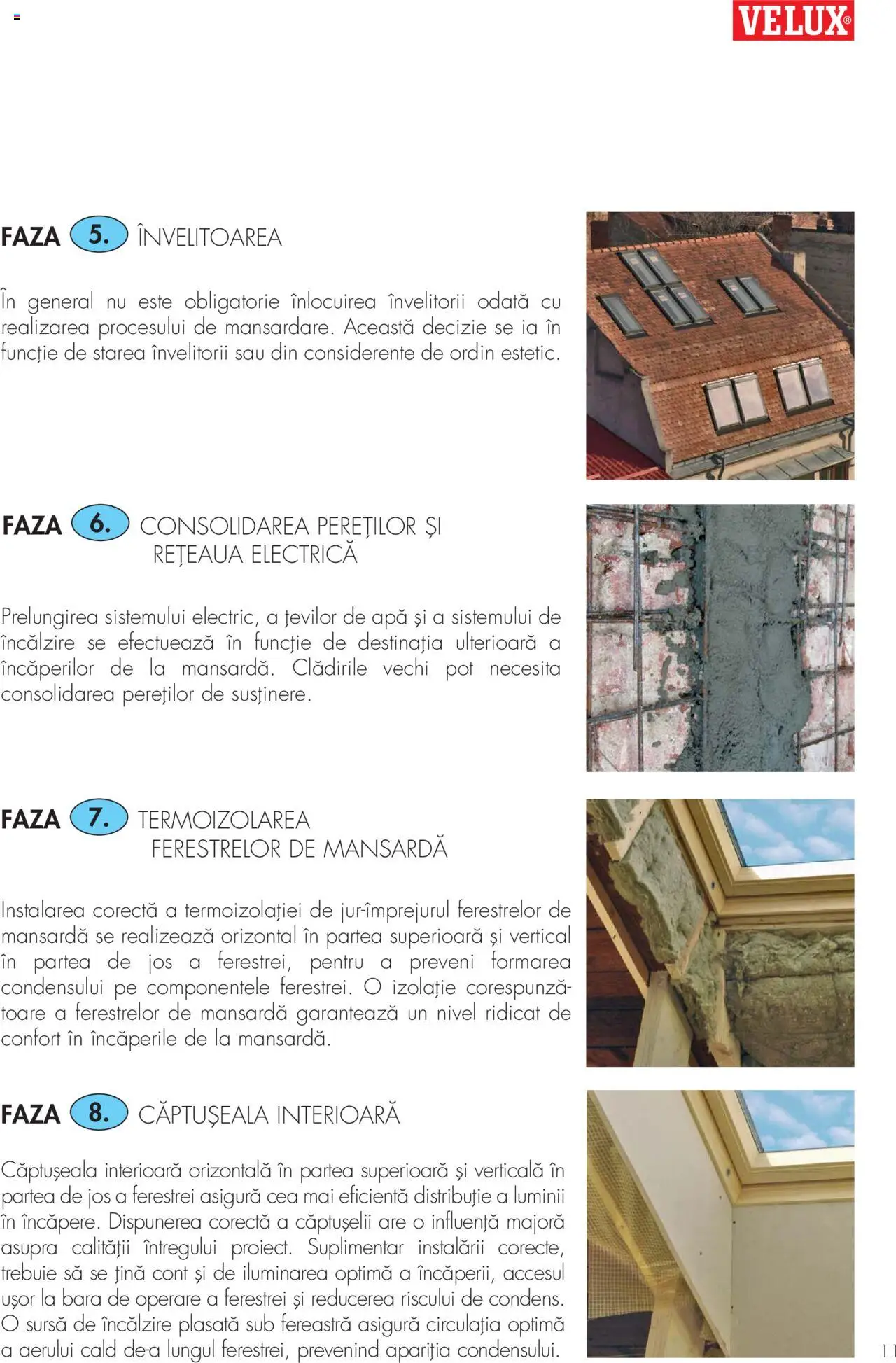Noul catalog Velux – valabil de la 01.01.2025 | Pagină: 11 | Produse: Fereastră, Apă