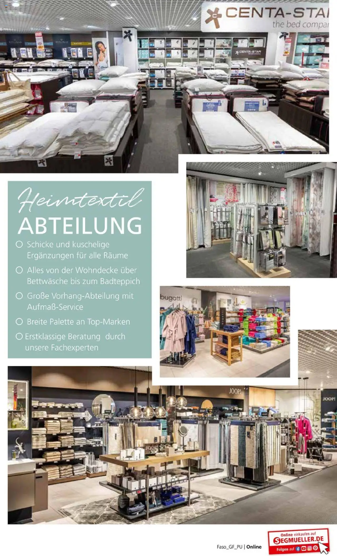Segmüller Prospekt 	 – gültig ab 18.10.2025 | Seite: 37 | Produkte: Bettwäsche