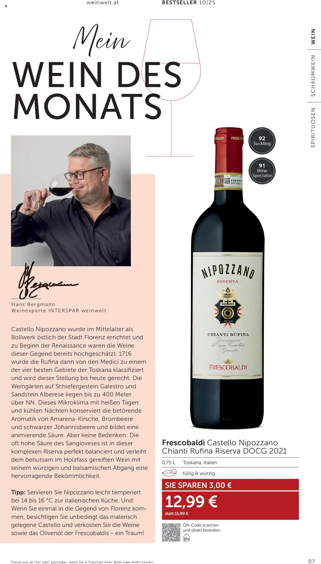Interspar Wein Welt gültig ab 11.09.2025 | Seite: 7 | Produkte: Wein