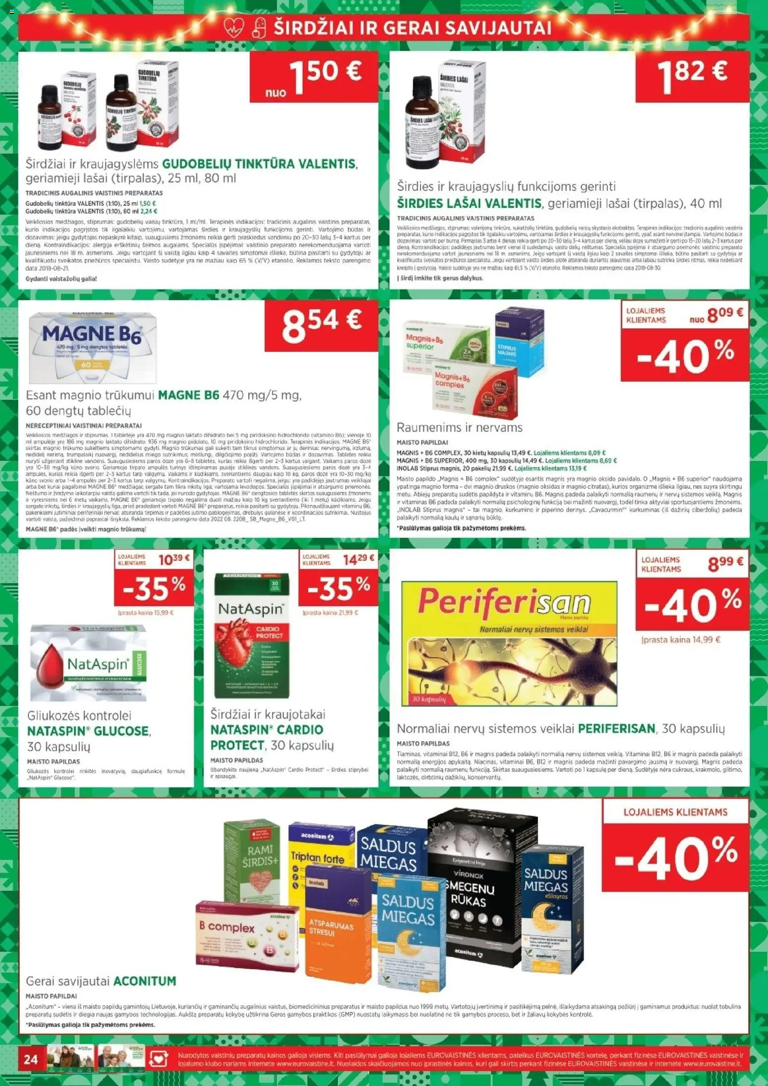 EUROVAISTINĖ akcijos nuo 01.12.2025 | Puslapis: 24