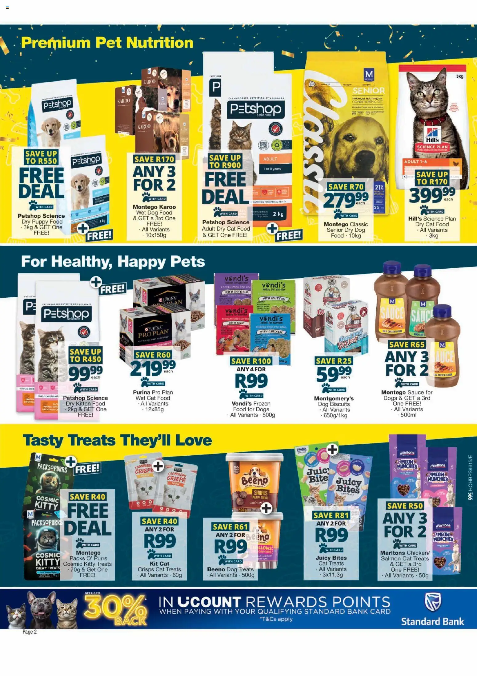 New Checkers catalogue – valid from 26.03.2026 | Page: 2 | Products: Steak, Detergente líquido, Biscuits, Sauce