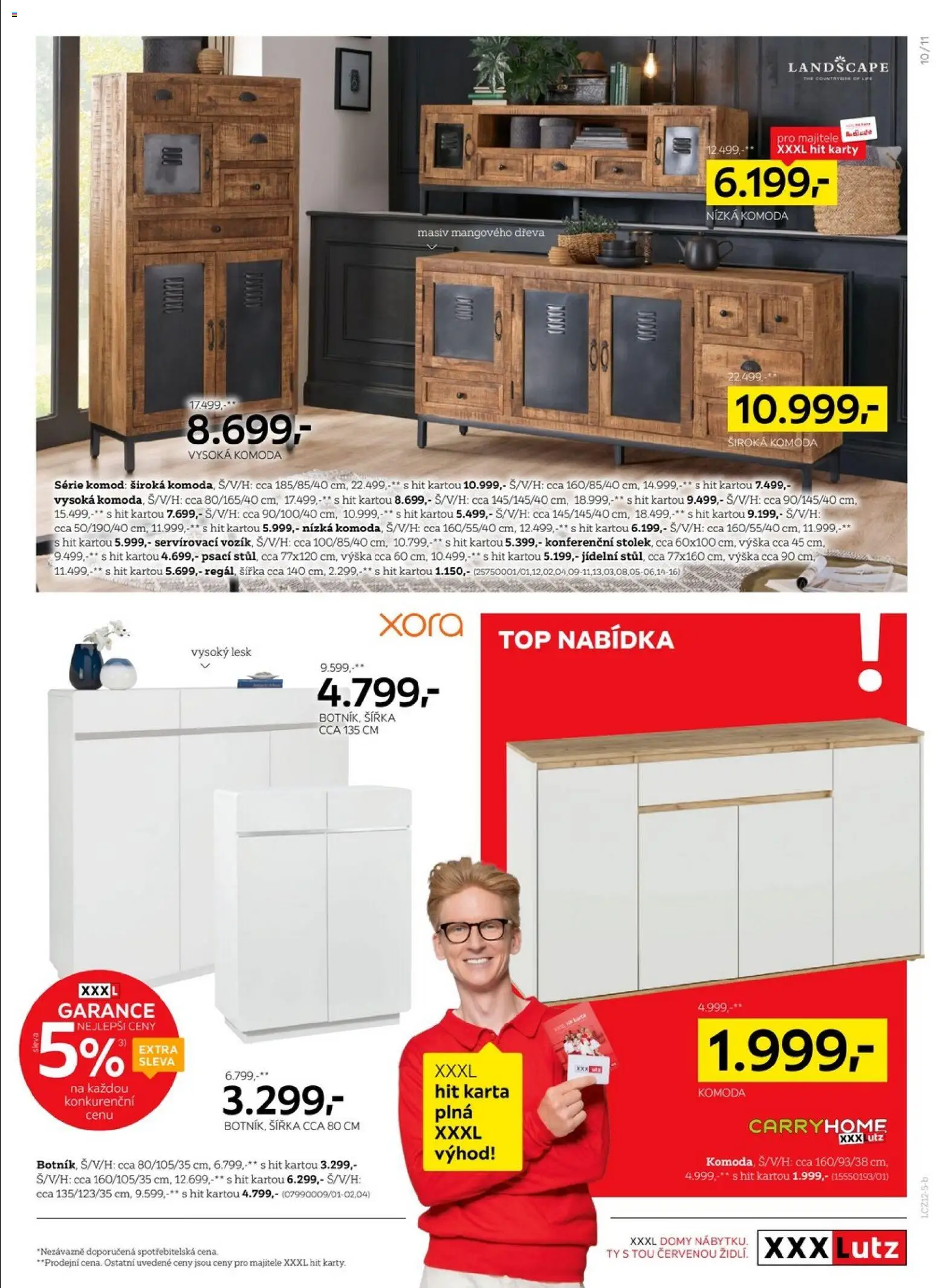 XXXLutz leták od 27.12.2025 | Strana: 12 | Produkty: Komoda, Karty