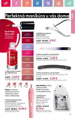 Katalóg Oriflame 10 2025 │ platný od 06.07.2025 | Strana: 45 | Produkty: Sorbet, Lak na nechty