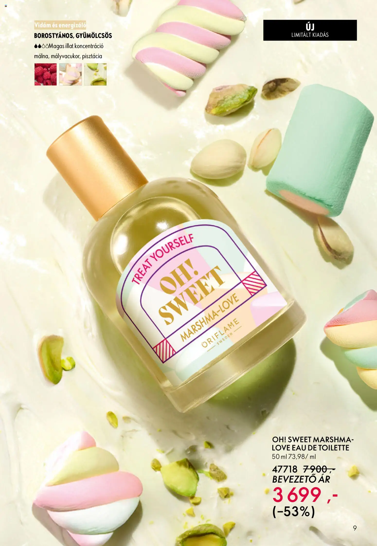 Oriflame akciós ujság - amely érvényes a következő dátumtól: 21.01.2026 | Oldal: 9 | Termékek: Pisztácia