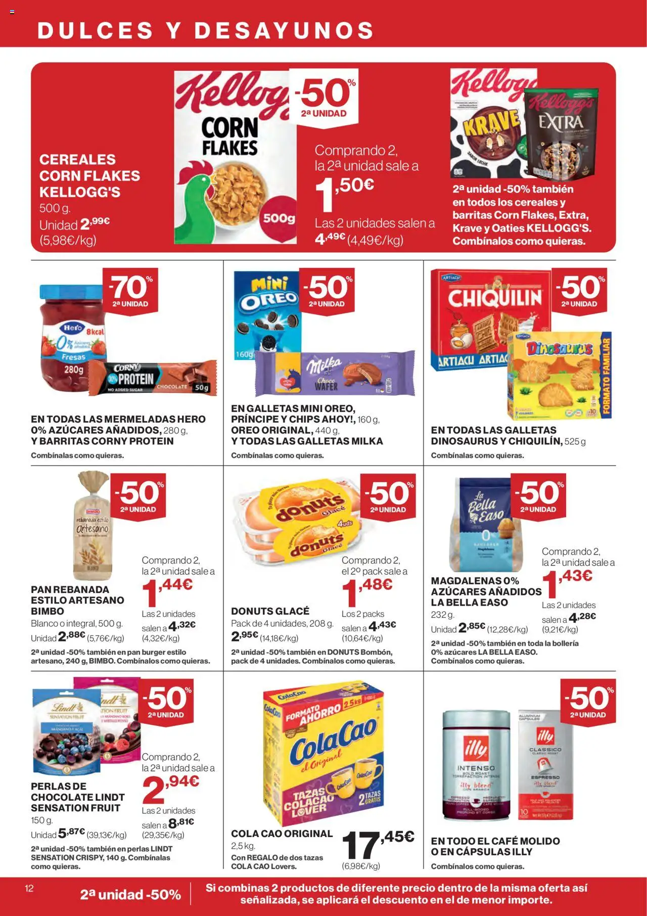 Supercor folleto │ válido desde el 14.08.2025 | Página: 12 | Productos: Pan, Café molido, Fresas, Κεραία