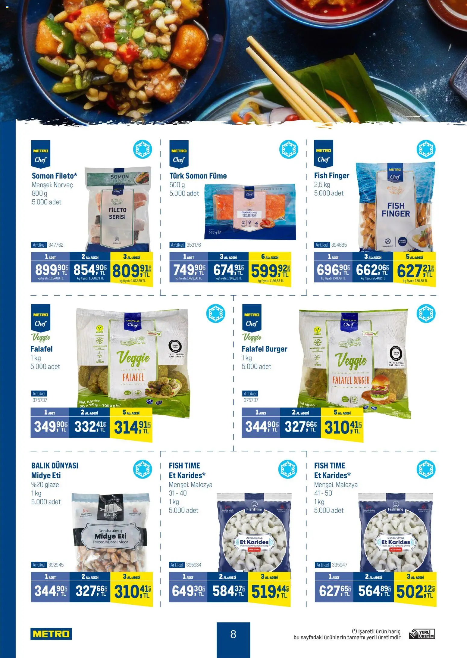 Metro - Dünya Mutfakları - 31.12.2025 tarihinden itibaren geçerlidir | Sayfa: 8