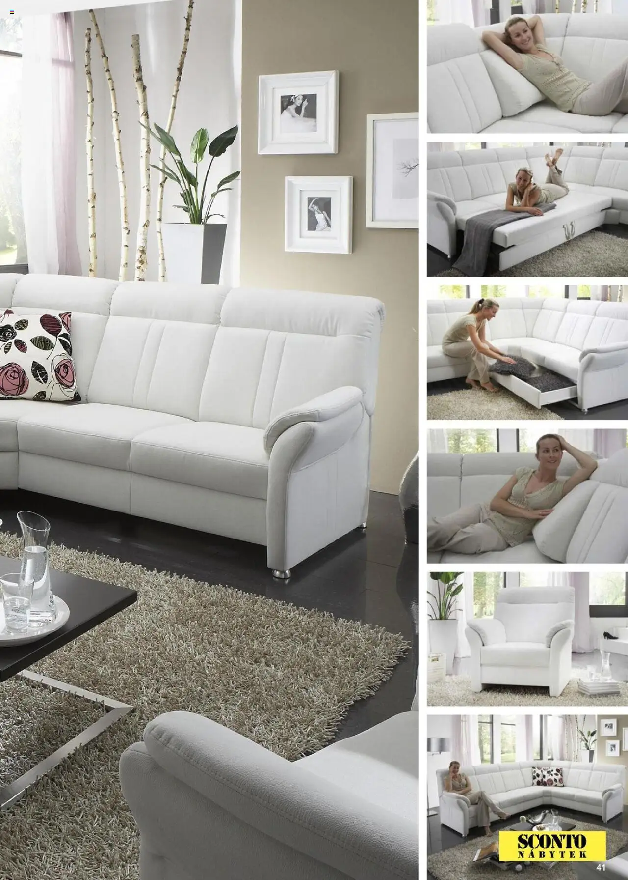 Sconto nábytek katalog - Sedací soupravy od 01.01.2025 | Strana: 41 | Produkty: Nábytek