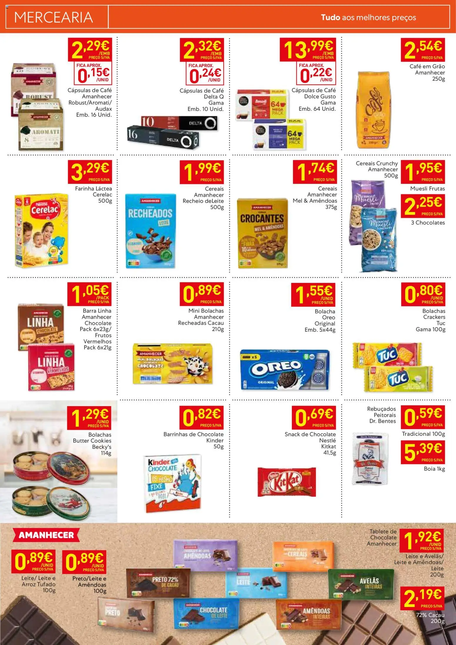 Recheio folheto Madeira │ válido de 24.02.2026 | Página: 11 | Produtos: Amêndoas, Chocolate, Dolce gusto, Cereais