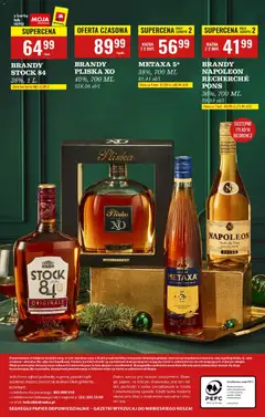 Pogląd oferty "METAXA 5*, 38%, 700 ML" - ważna od 01.12.2025 | Strona: 48