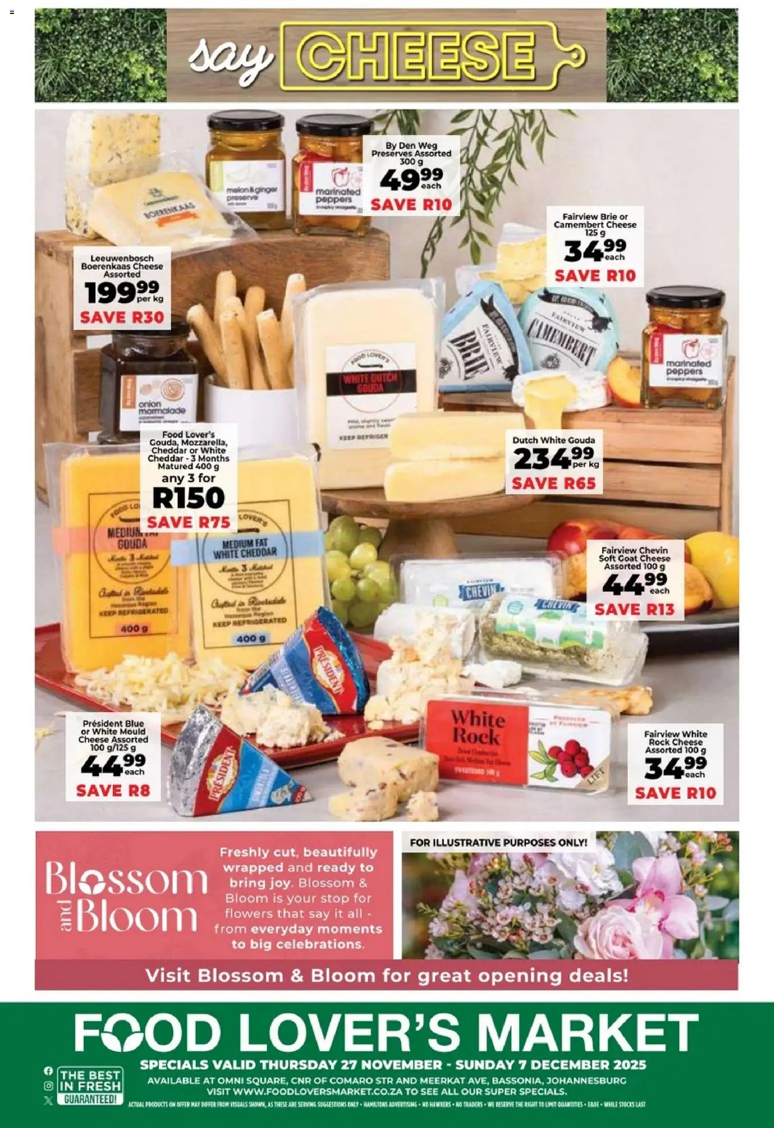 New Food Lover's Market catalogue – valid from 27.11.2025 | Page: 16 | Products: Marmalade, Cheese, Peach