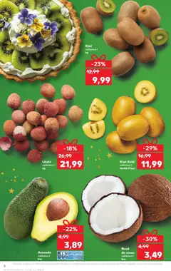 Ofertele Kaufland valabile de la 17.12.2025 | Pagină: 8 | Produse: Kiwi, Avocado