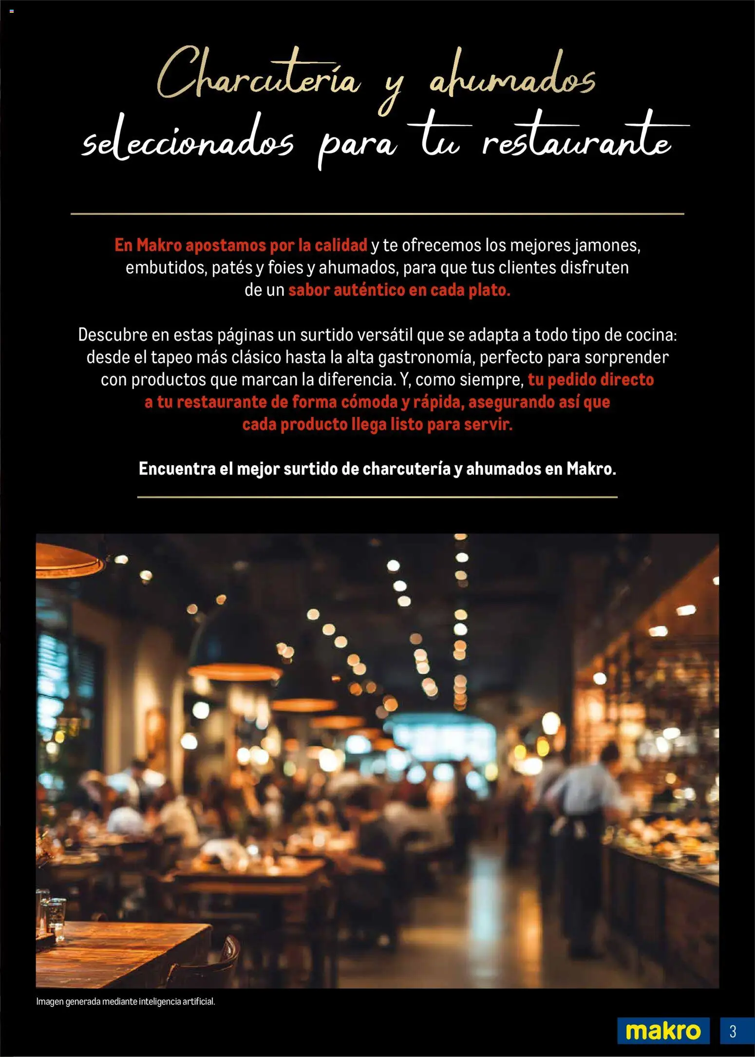 Makro - Charcuteria Norte 1 │ válido desde el 01.12.2025 | Página: 3 | Productos: Té, Cocina