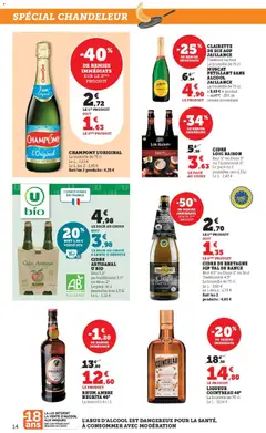 U Express - Prévisualisation de U Express catalogue valide à partir de 20.01.2026 | Page: 14 | Produits: Cointreau, Pomme, Clairette de die, Jus de pomme