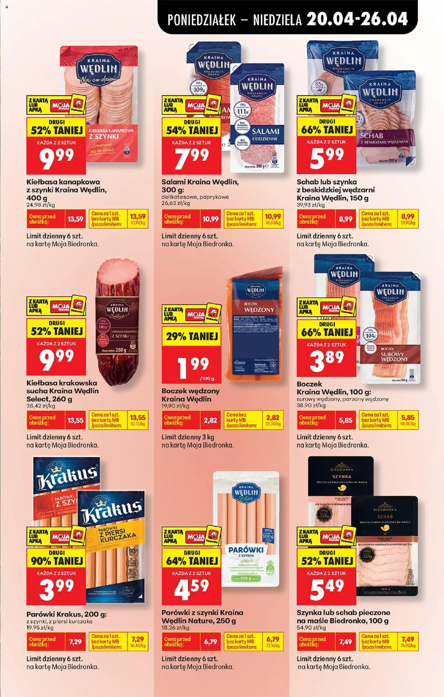 Biedronka gazetka od poniedziałku od 20.04.2026 | Strona: 61