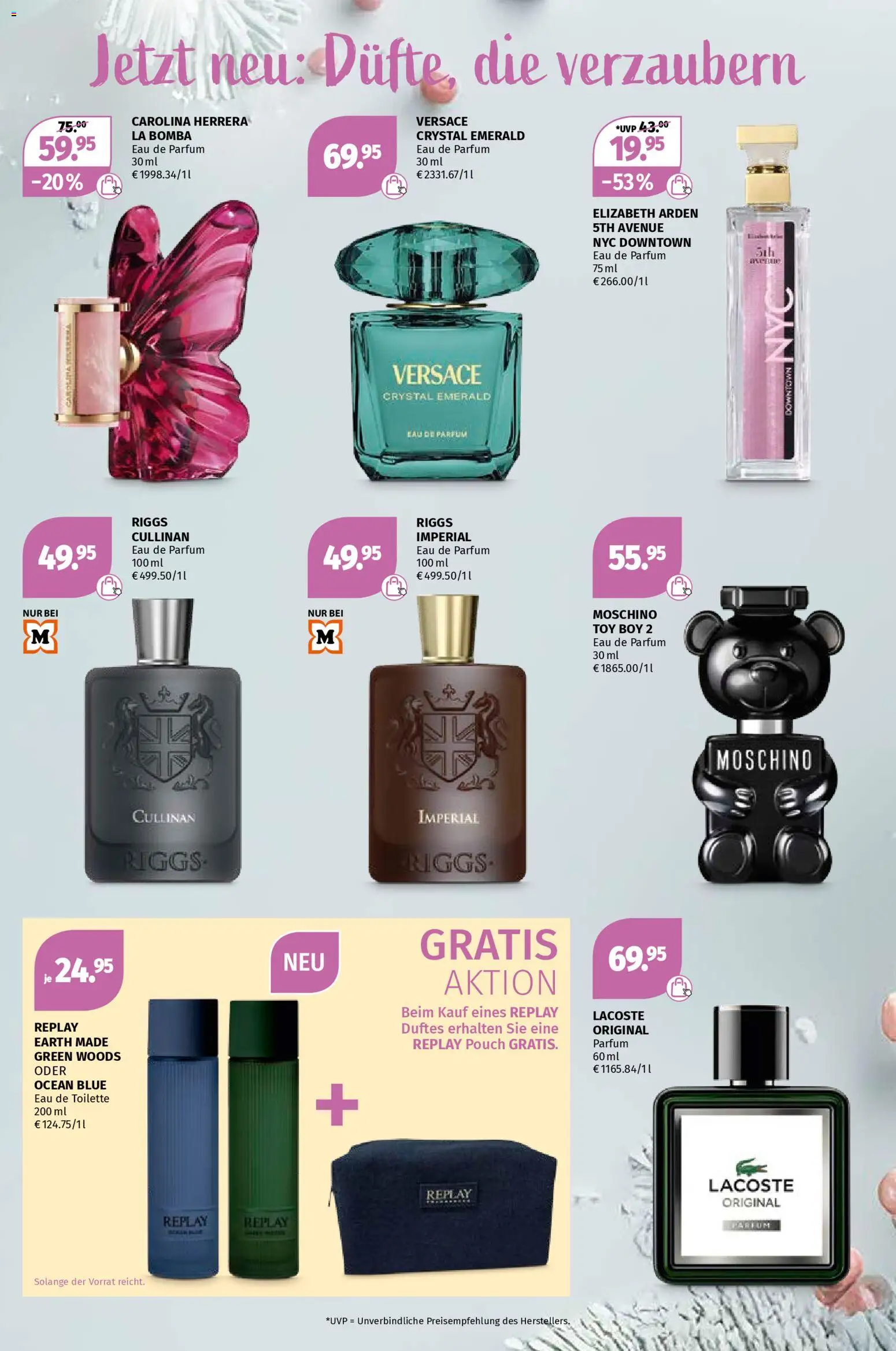 Müller Parfümerie Angebote gültig ab 10.11.2025 | Seite: 11 | Produkte: Toilette, Parfüm, Eau de Toilette