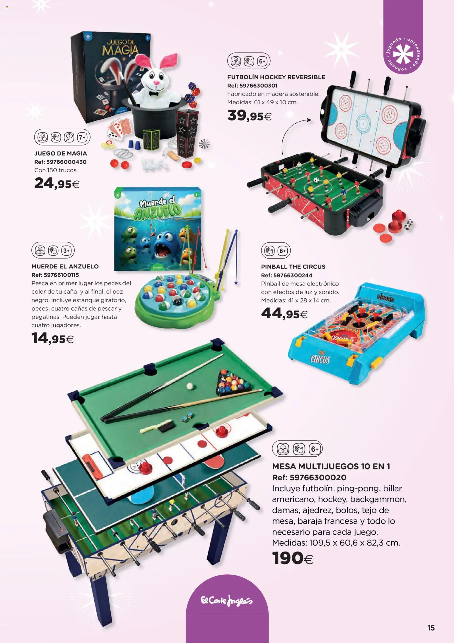 Hipercor catálogo │ válido desde el 31.10.2025 | Página: 15 | Productos: Mesa