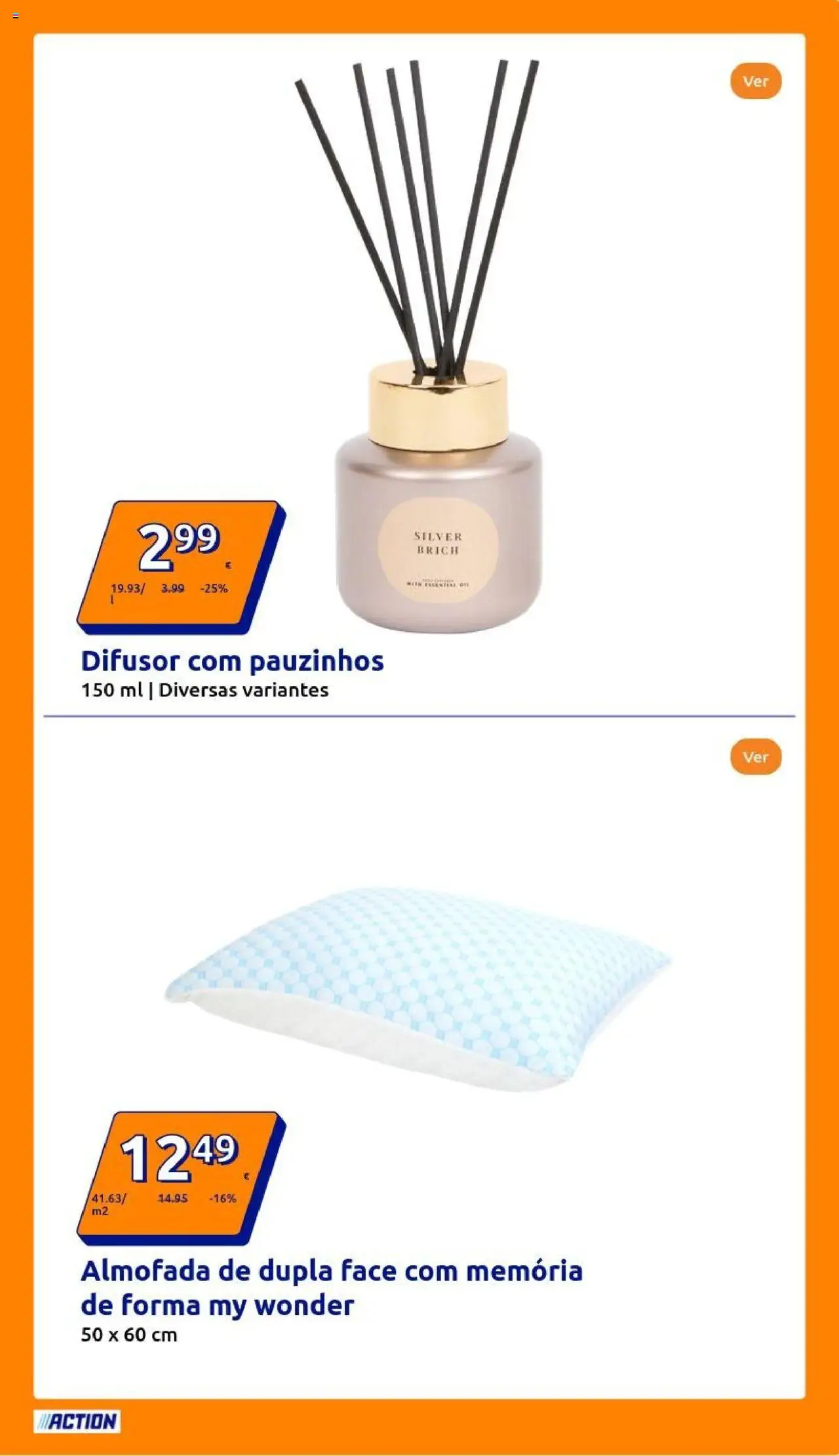 Action - Action PT week 32 2025 │ válido de 06.08.2025 | Página: 11 | Produtos: Almofada, Difusor