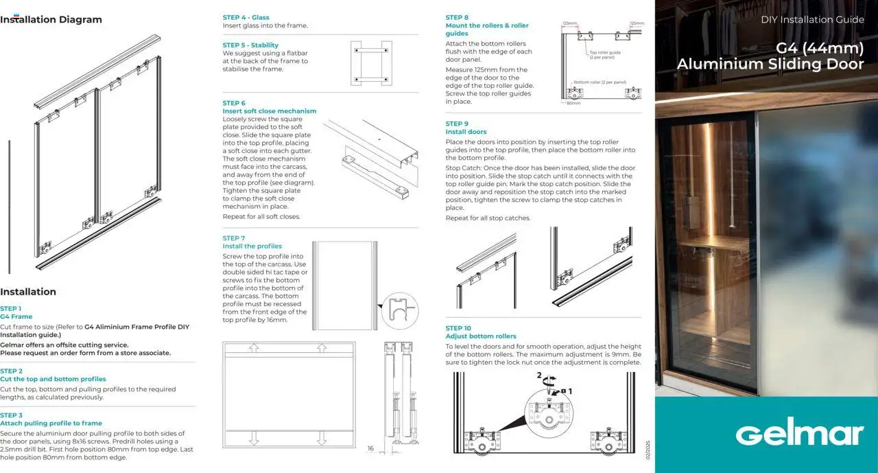 New Gelmar catalogue – valid from 01.05.2025 | Page: 1 | Products: Frame, Plate, Lock, Tape