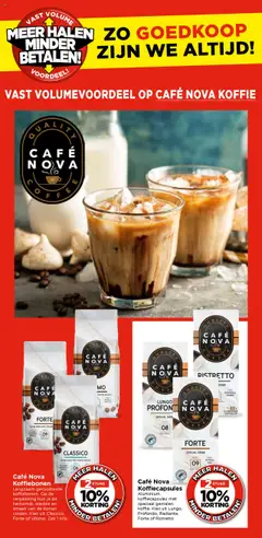 Vomar - Meer Halen Minder Betalen - Voorbeeld van een folder van Vomar, geldig van 29.09.2025 | Pagina: 32 | Producten: Koffie, Koffiebonen, Koffiecapsules, Zak