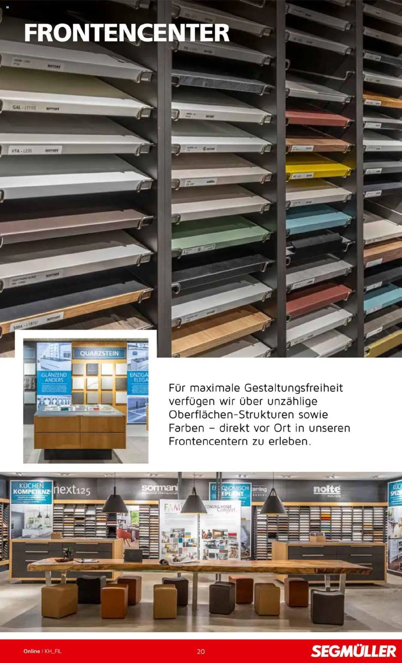 Segmüller Küchenkatalog – gültig ab 16.09.2025 | Seite: 20 | Produkte: Kuchen