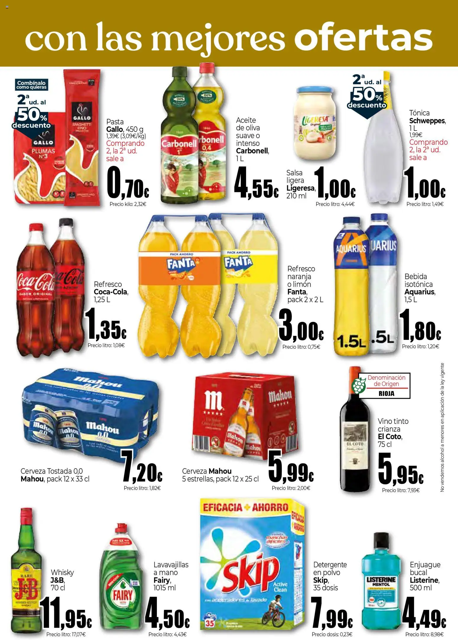 Unide folleto │ válido desde el 20.11.2025 | Página: 3 | Productos: Polvo, Detergente, Whisky, Lavavajillas