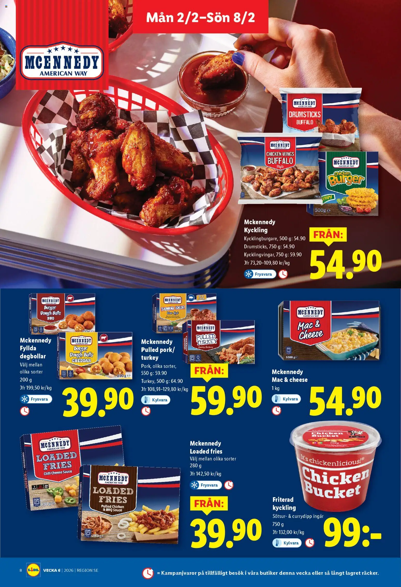 Lidl reklamblad aktuell från 02.02.2026 | Sida: 8 | Produkter: Cheddar, Chili