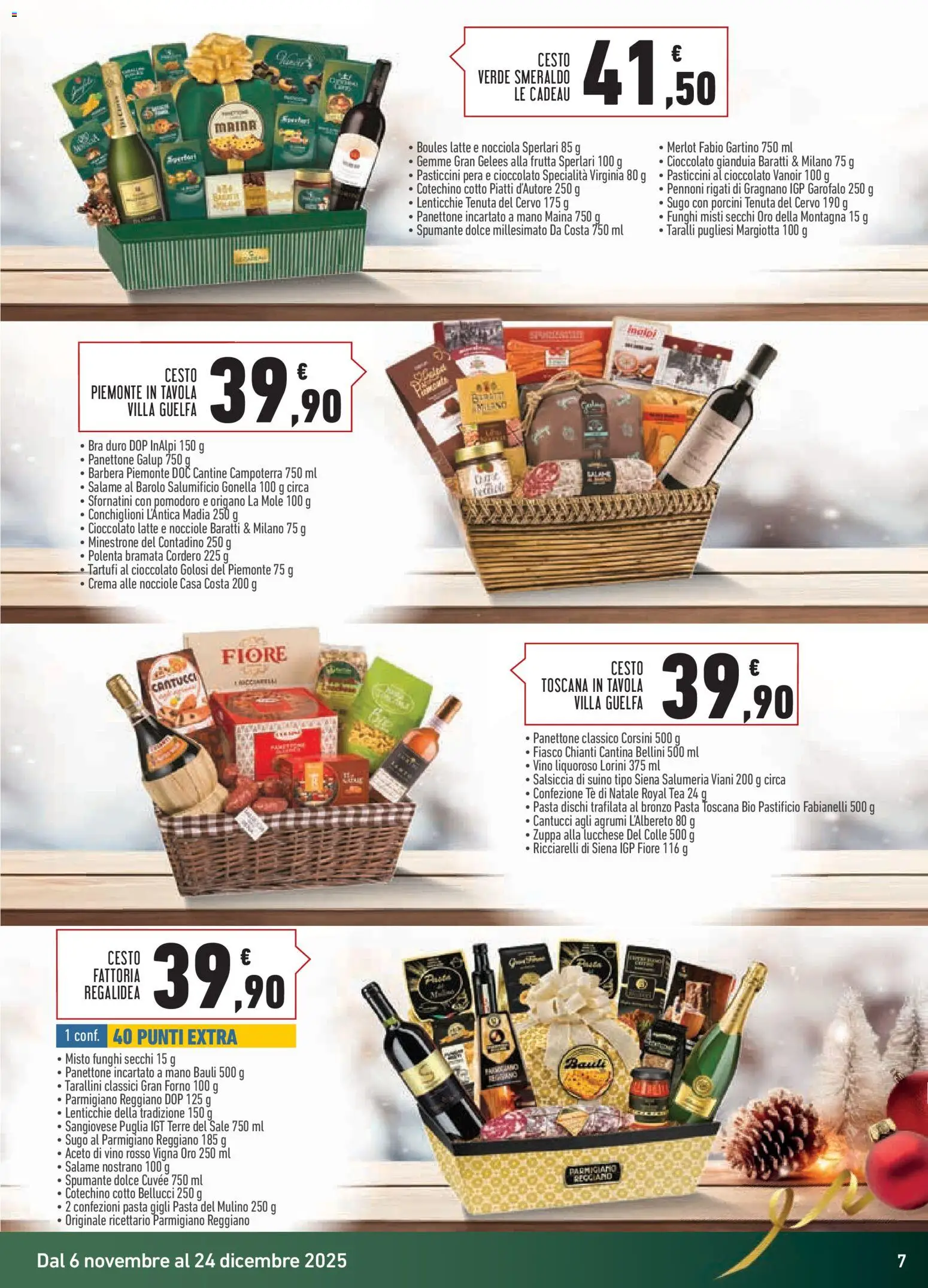 Volantino Conad del 06.11.2025 | Pagina: 7 | Prodotti: Minestrone, Crema, Cioccolato, Latte