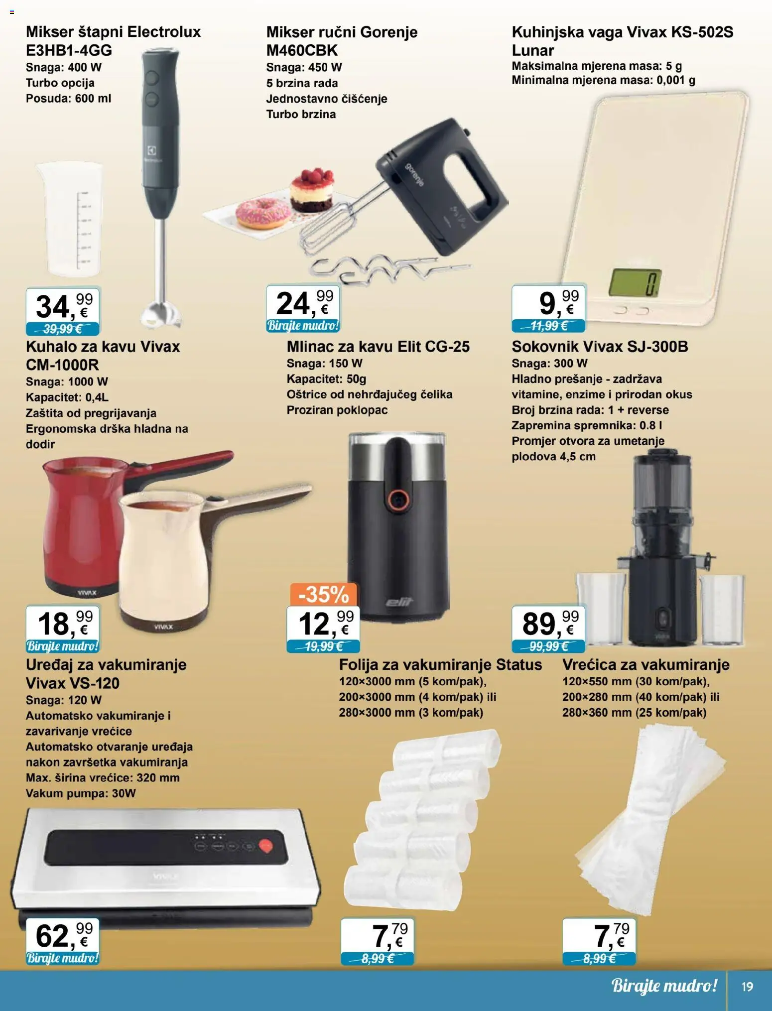 KTC katalog | vrijedi od 04.03.2026 | Stranica: 14 | Proizvodi: Mikser, Sokovnik, Kuhinjska vaga, Vaga