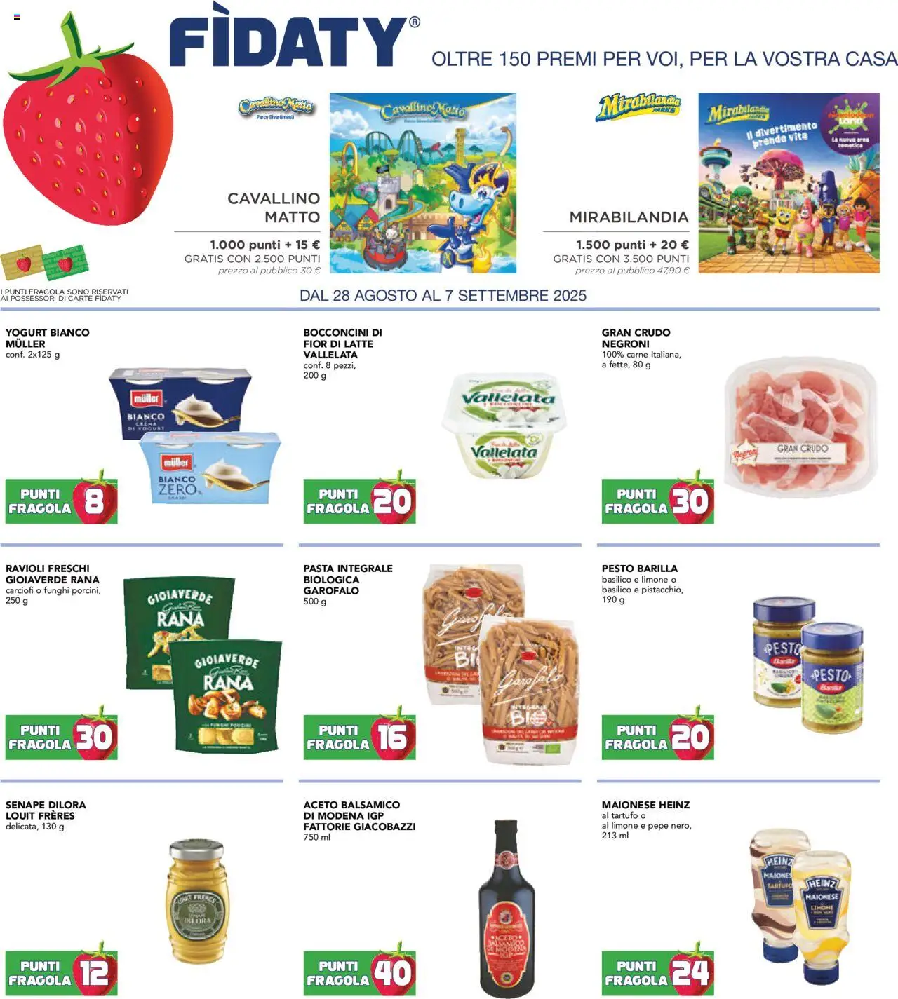 Volantino Esselunga S del 28.08.2025 | Pagina: 22 | Prodotti: Yogurt, Carciofi, Basilico, Ravioli