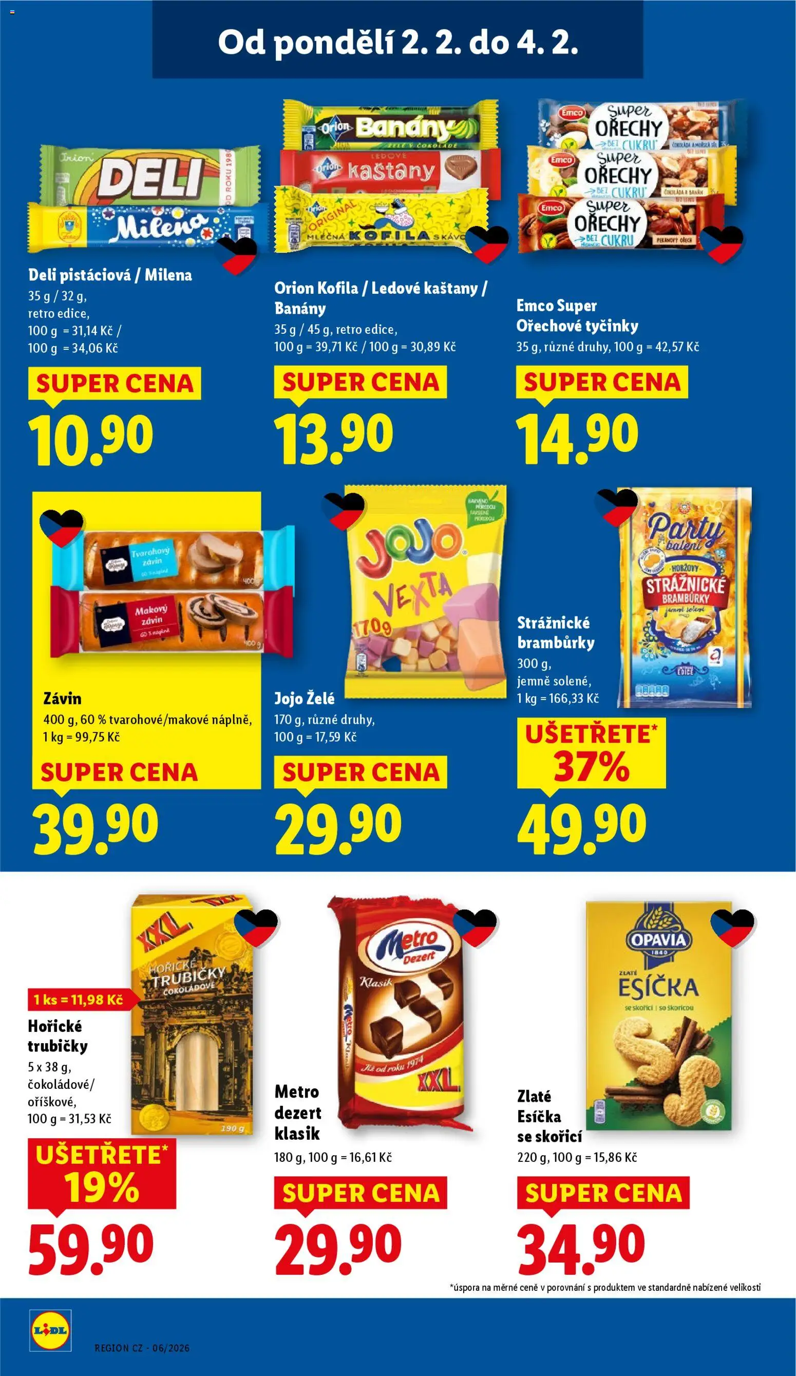 Lidl leták od 02.02.2026 | Strana: 22 | Produkty: Banány, Bramburky, Kofila, Esíčka