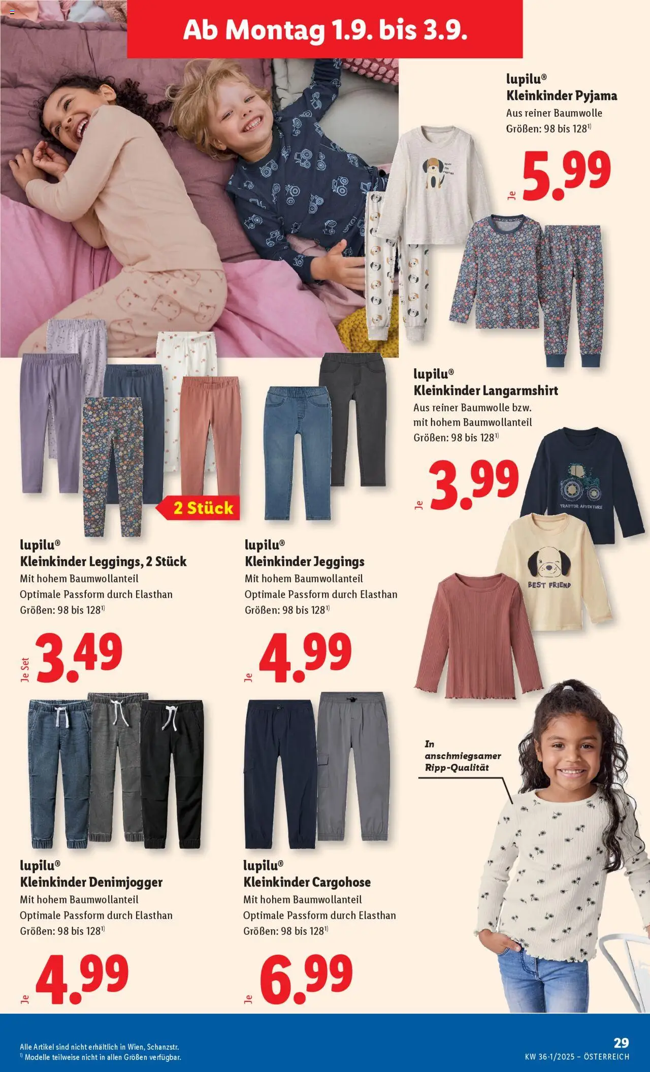 Lidl Flugblatt - Eisenstadt, Ebenfurth, Mattersburg gültig ab 28.08.2025 | Seite: 33 | Produkte: Pyjama