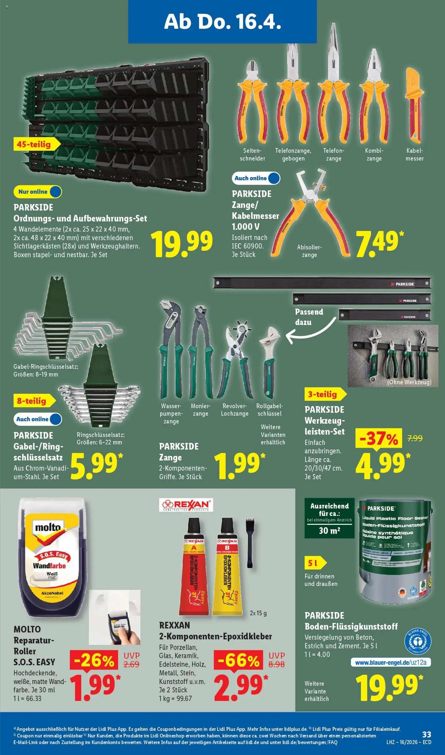 Lidl Německo leták od 13.04.2026 | Strana: 27 | Produkty: Parkside, Telefon, Kabel