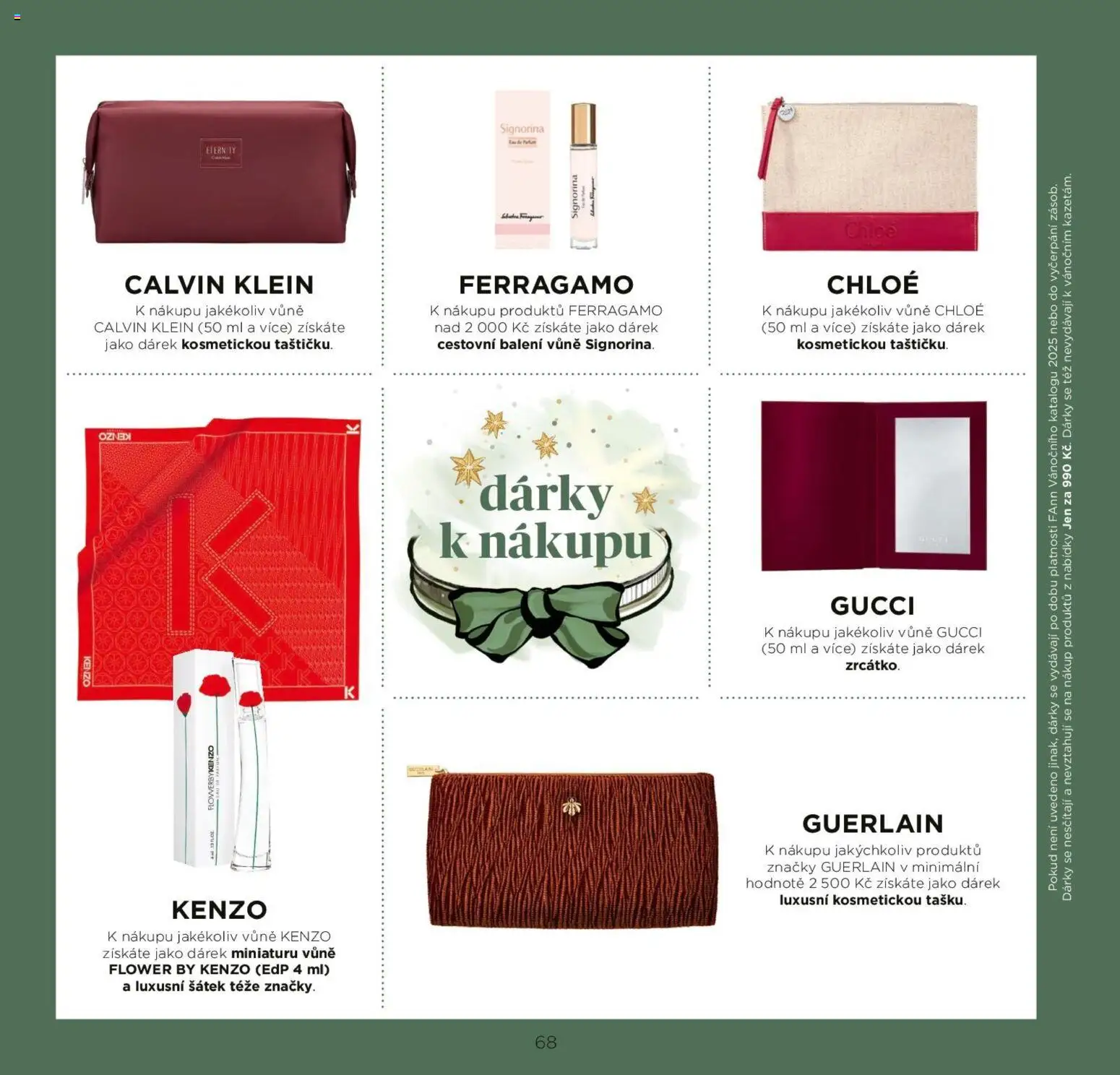 FAnn katalog Vánoce 2025 od 30.10.2025 | Strana: 68 | Produkty: Šátek, Kenzo, Chloe