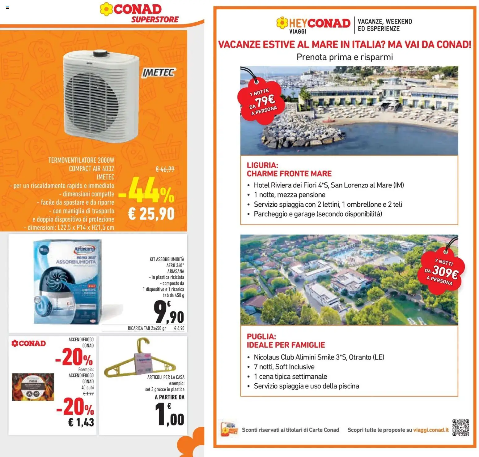 Volantino Conad del 14.01.2026 | Pagina: 15 | Prodotti: Ombrellone, Piscina, Grucce