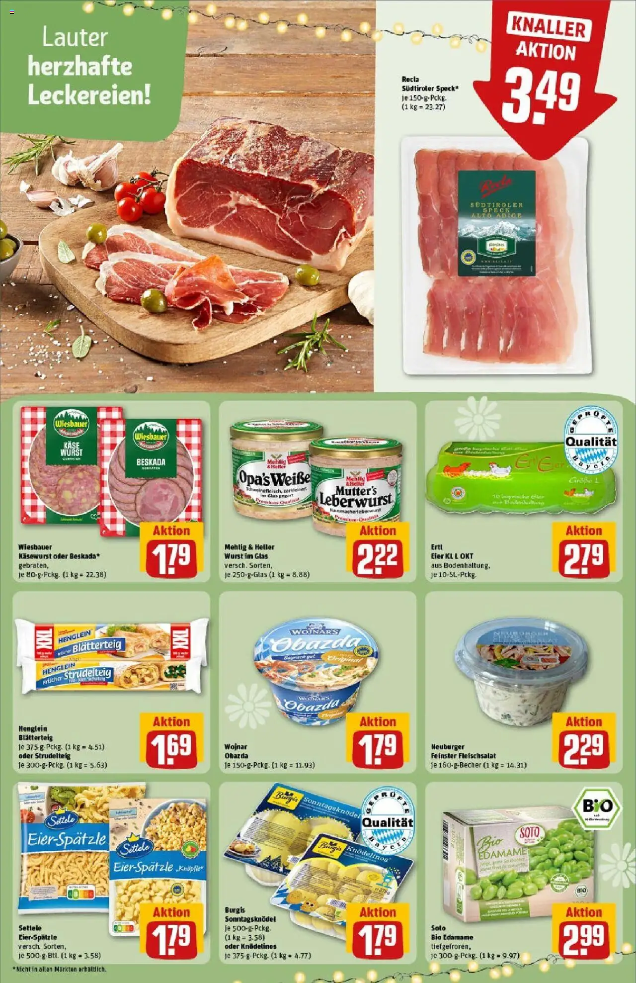 Rewe prospekt Dachau	 - gültig ab dem 13.07.2025 | Seite: 21 | Produkte: Käse, Eier, Wurst