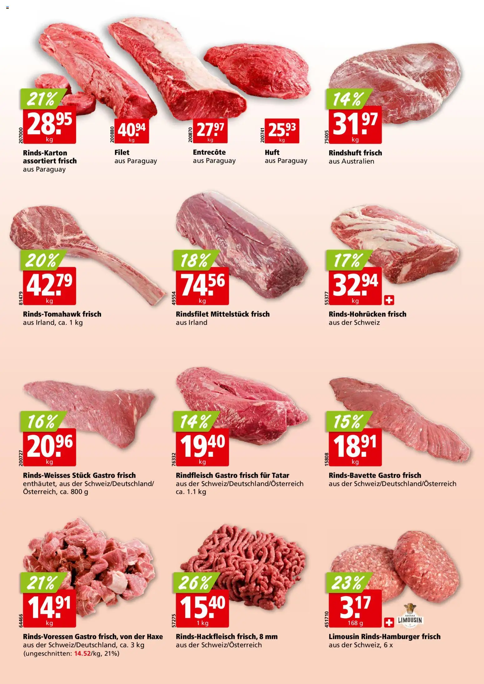 Aligro Aktionen – gültig ab 26.12.2025 | Seite: 10 | Produkte: Rindfleisch