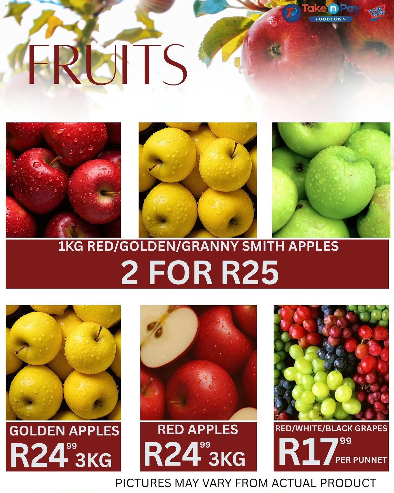New Take n Pay catalogue – valid from 13.03.2026 | Page: 11 | Products: Apples, Grapes